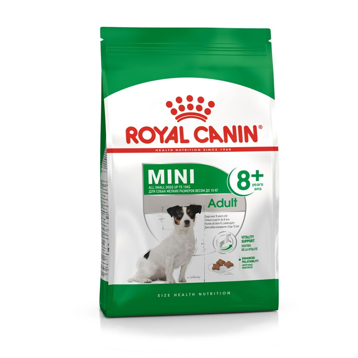 Nourriture Royal Canin Mini Adult 8+ Senior Riz Légumes 8 kg