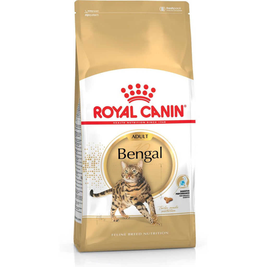 Aliments pour chat Royal Canin Bengal Adult Adulte Poulet Légumes Oiseaux 10 kg