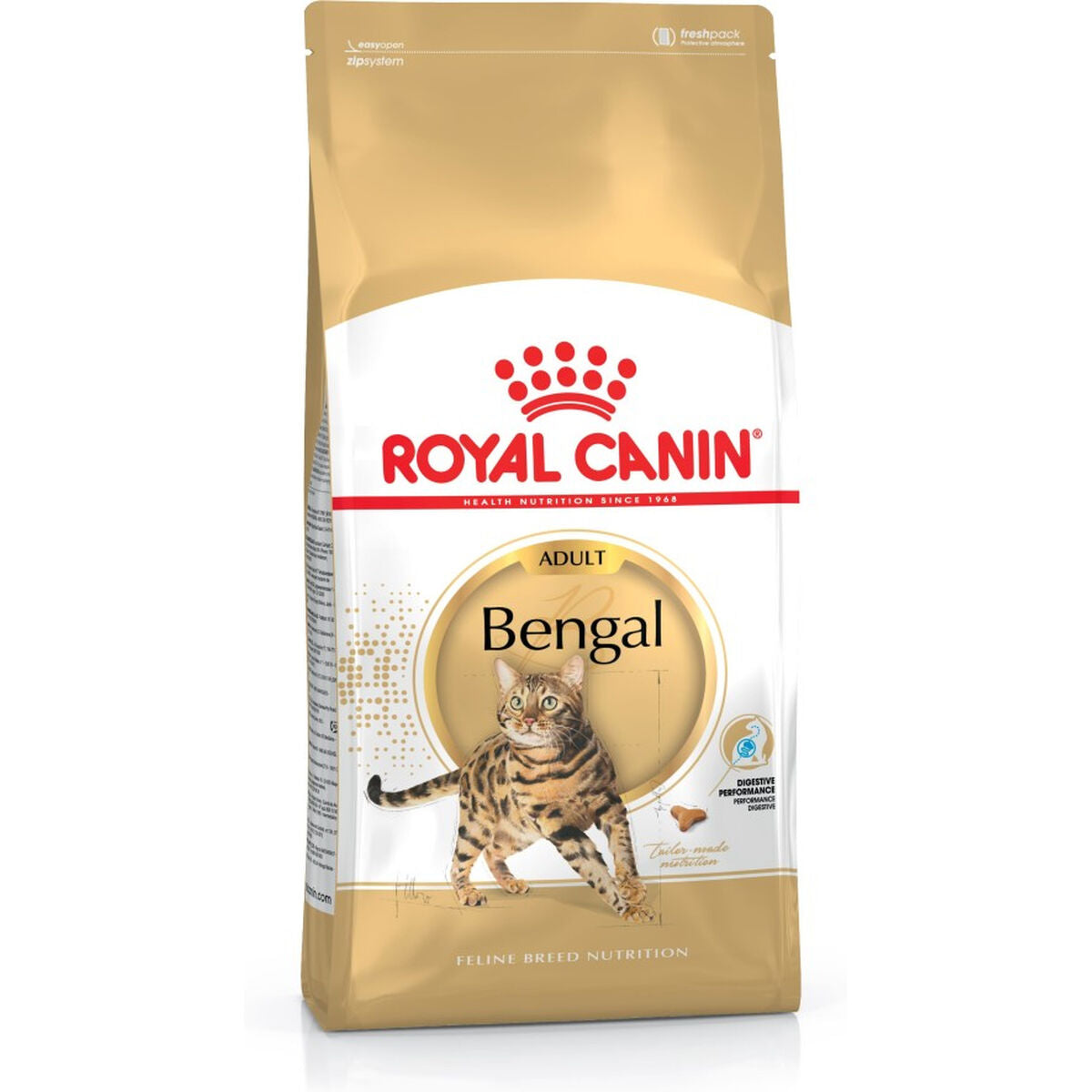 Aliments pour chat Royal Canin Bengal Adult Adulte Poulet Légumes Oiseaux 10 kg