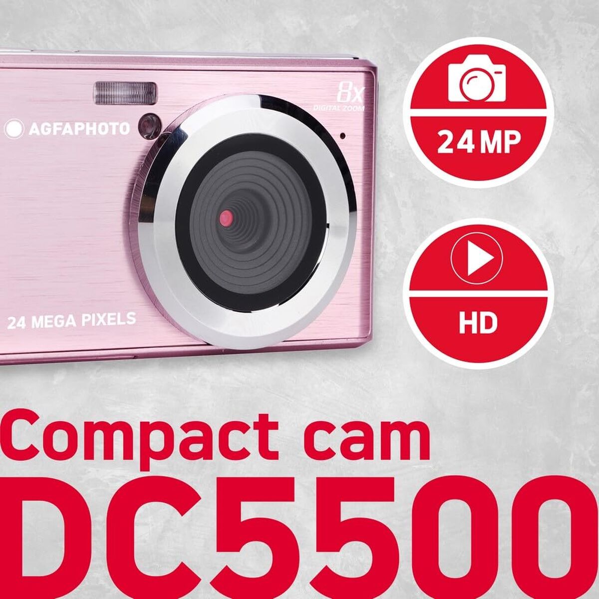 Appareil Photo Numérique Agfa DC5500 Rose