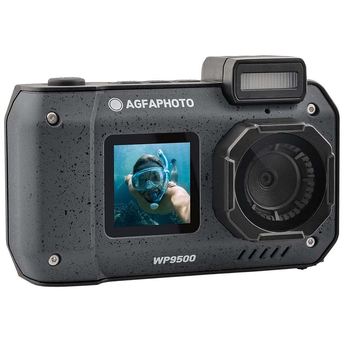 Appareil Photo Numérique pour Enfants Agfa WP9500BK Noir noir 24 MP Waterproof