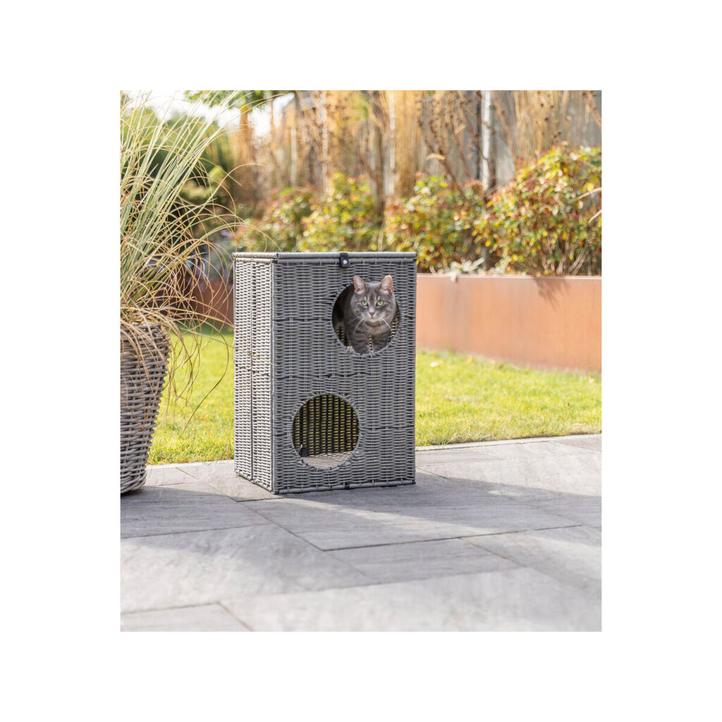 Grotte pour chat Trixie Amalia Gris 37 x 57 x 35 cm