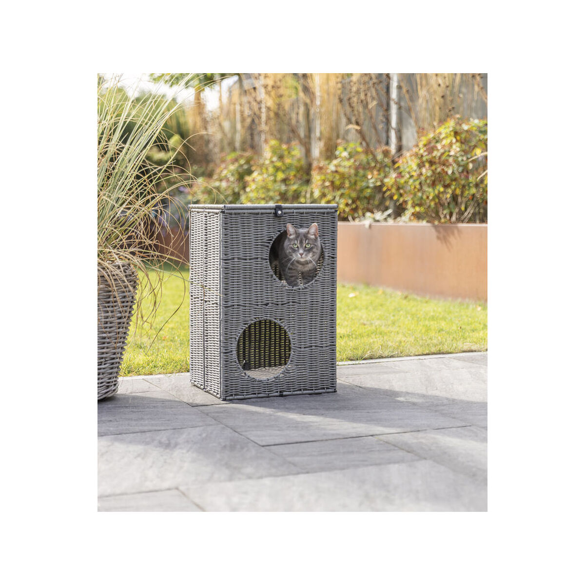 Grotte pour chat Trixie Amalia Gris 37 x 57 x 35 cm