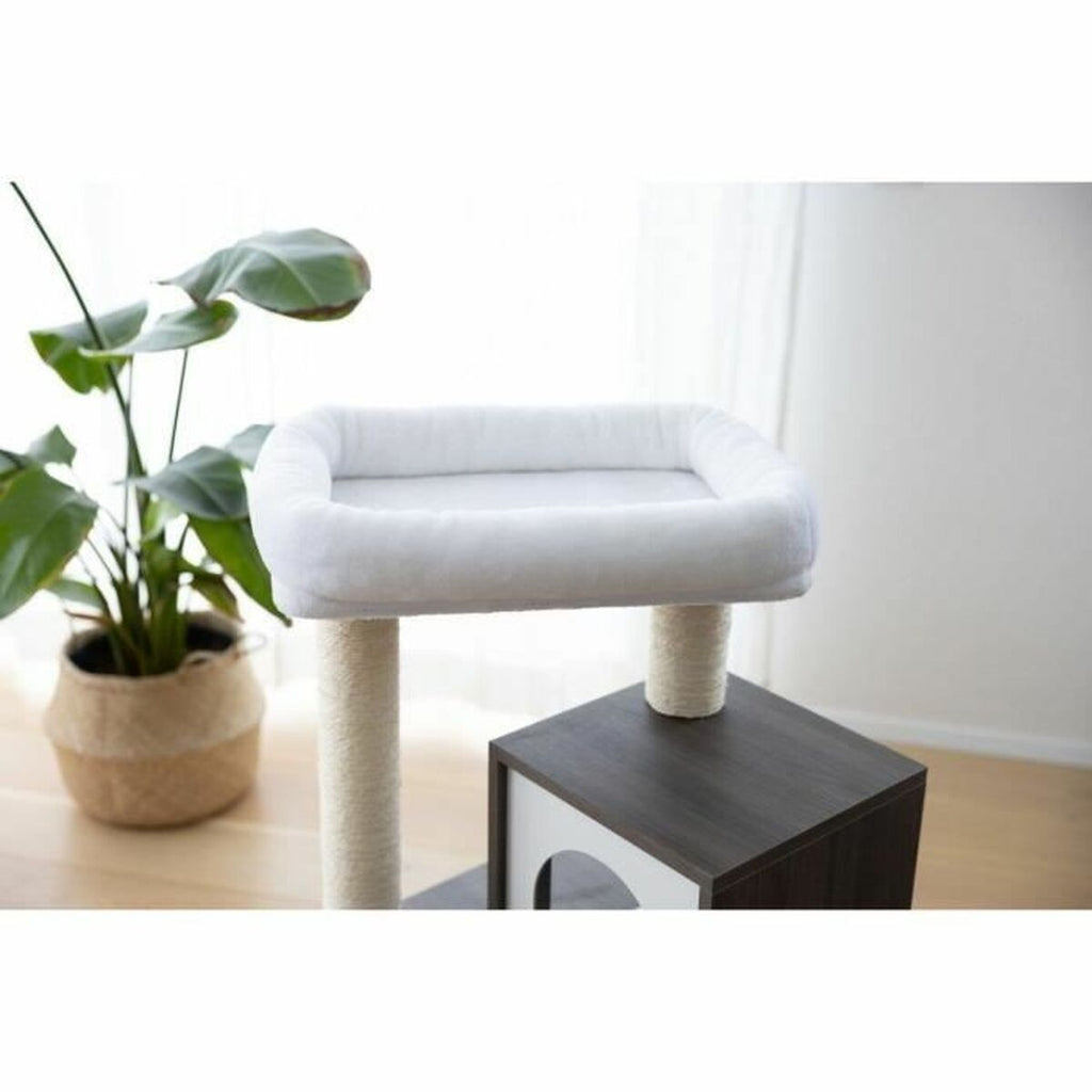 Grattoir pour Chats Kerbl Gris Blanc/Noir Sisal