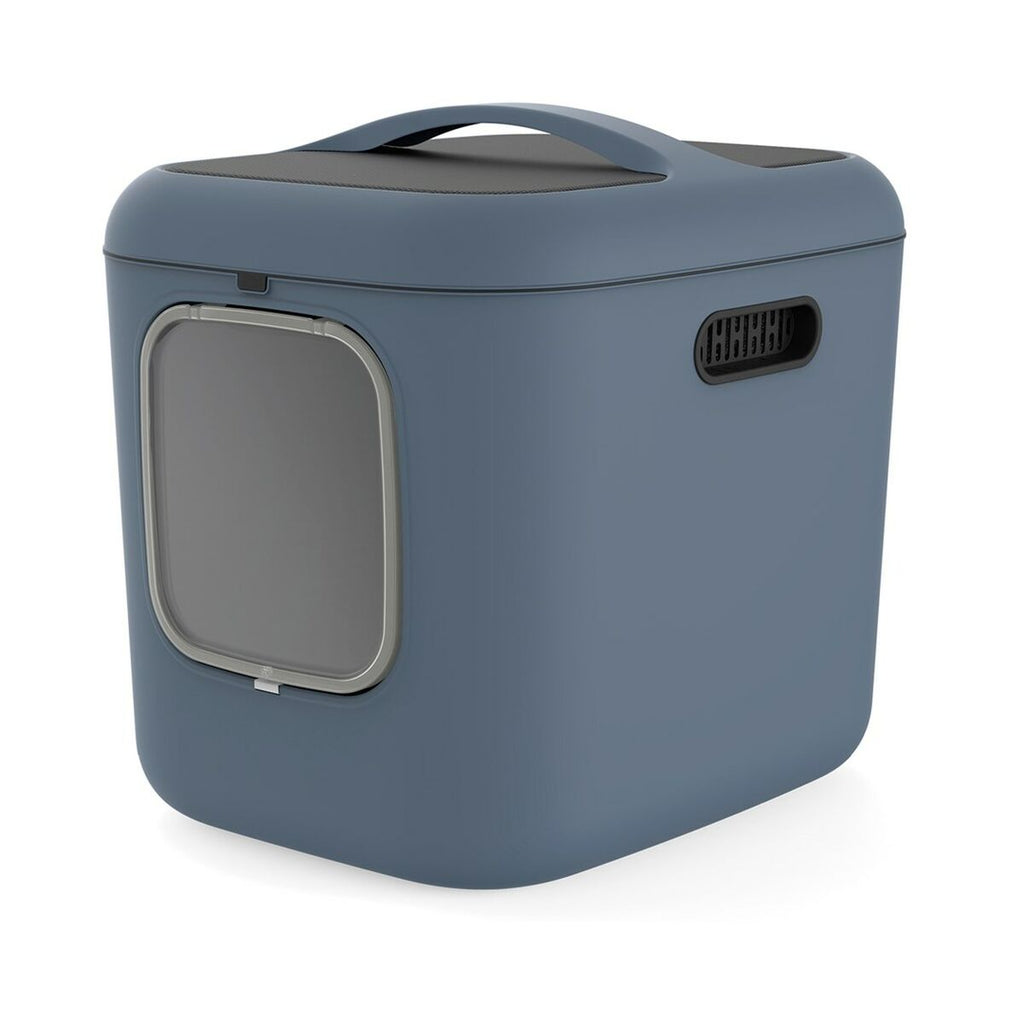 Bac à litière pour chats Rotho Biala XL Bleu Plastique