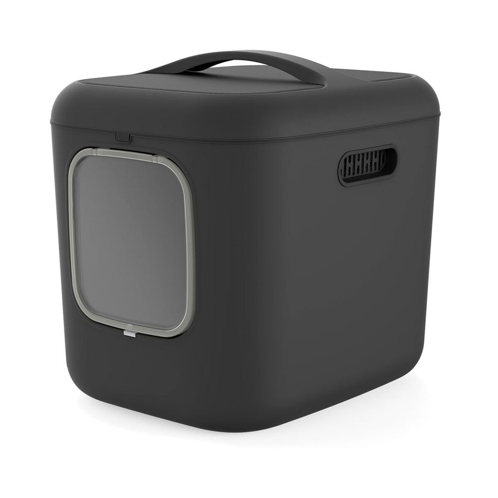 Bac à litière pour chats Rotho Biala XL anthracite Anthracite Plastique