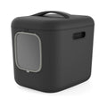 Bac à litière pour chats Rotho Biala XL anthracite Anthracite Plastique