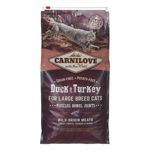 Aliments pour chat Carnilove Adulte Canard 6 Kg