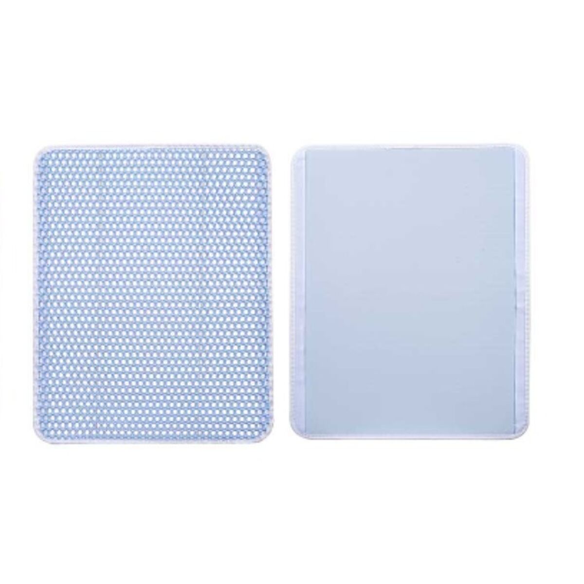 Tapis de Litière pour Chat Mascow Bleu 50 x 40 x 1,5 cm (12 Unités)