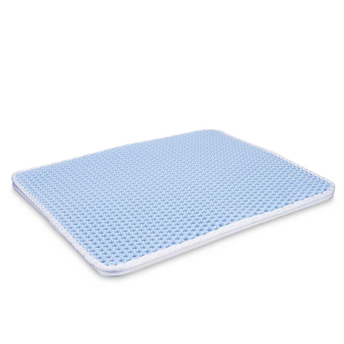 Tapis de Litière pour Chat Mascow Bleu 60 x 45 x 1,5 cm (12 Unités)